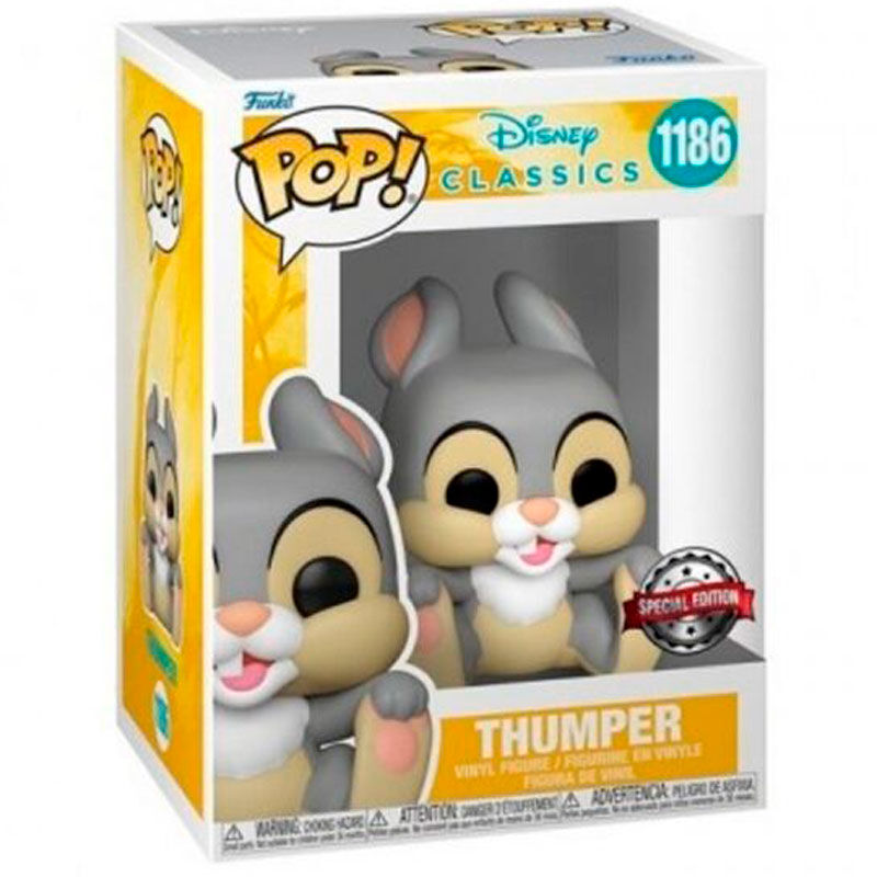 Funko Pop! Disney Thumper Exclusive - Figura da Collezione Vinyl