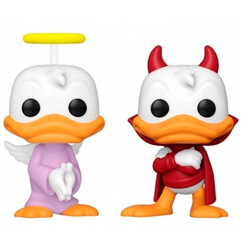 POP pack 2 Disney Donald Duck - Donald Angel & Devil Exclusive - Nerdscape