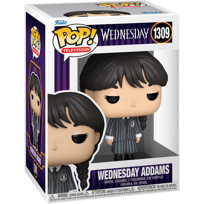 Funko Pop! Wednesday Addams - Figura da Collezione Vinyl Nerdscape