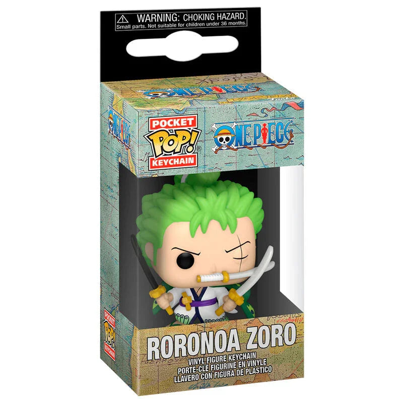 Pocket POP Keychain One Piece Roronoa Zoro Nerdscape