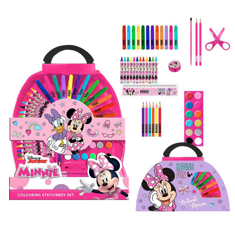Ensemble de papeterie Minnie Disney 50 pièces
