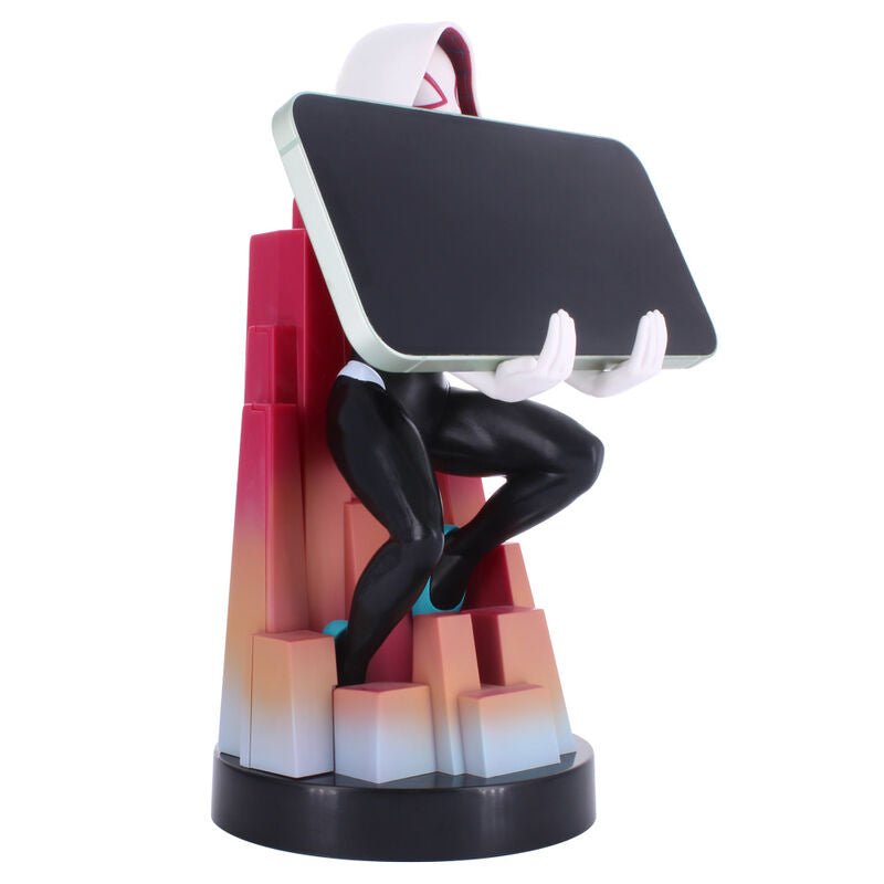Marvel Spiderman Spider Gwen figure clamping bracket Cable guy 20cm - Nerdscape