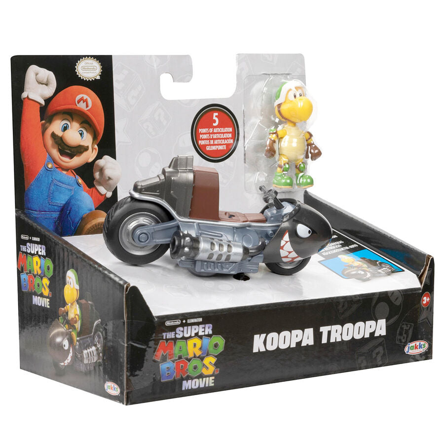 Mario Kart The Movie Koopa Troopa Kart Kart figure 6cm