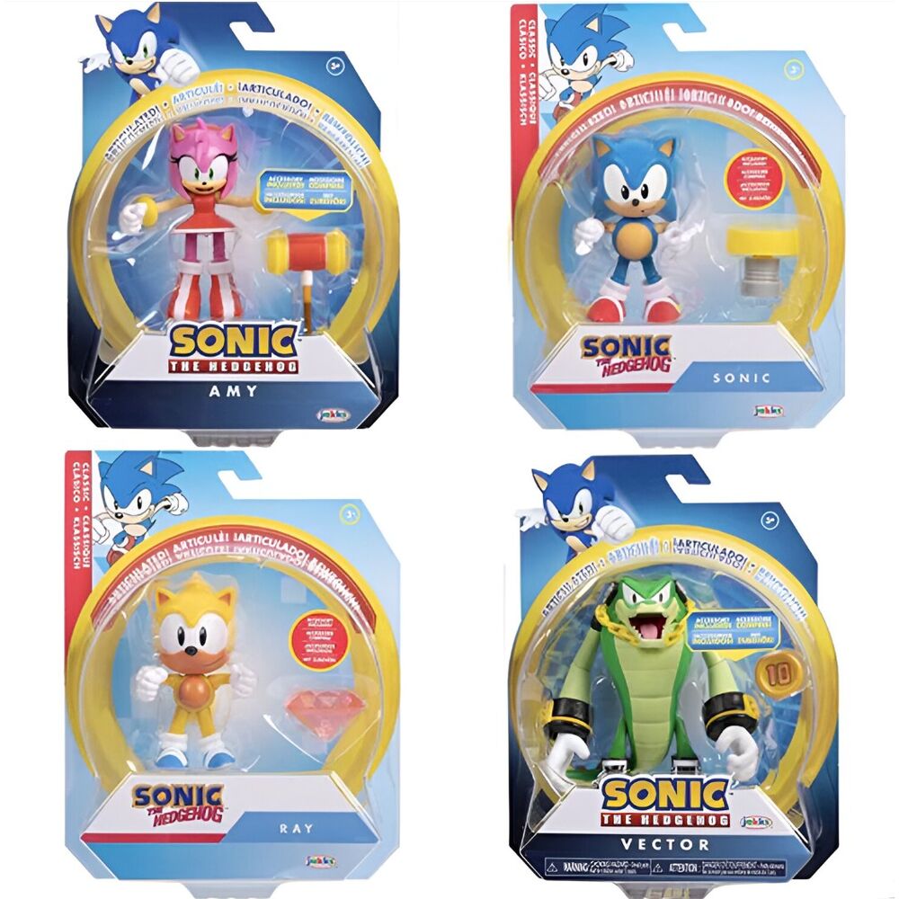 Sonic The Hedgehog serie 10 assorted figure 10cm