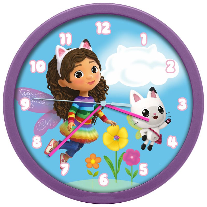 Gabbys Dollhouse wallclock - Nerdscape
