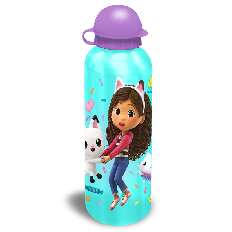 Gabbys Dollhouse assorted aluminum canteen 500ml