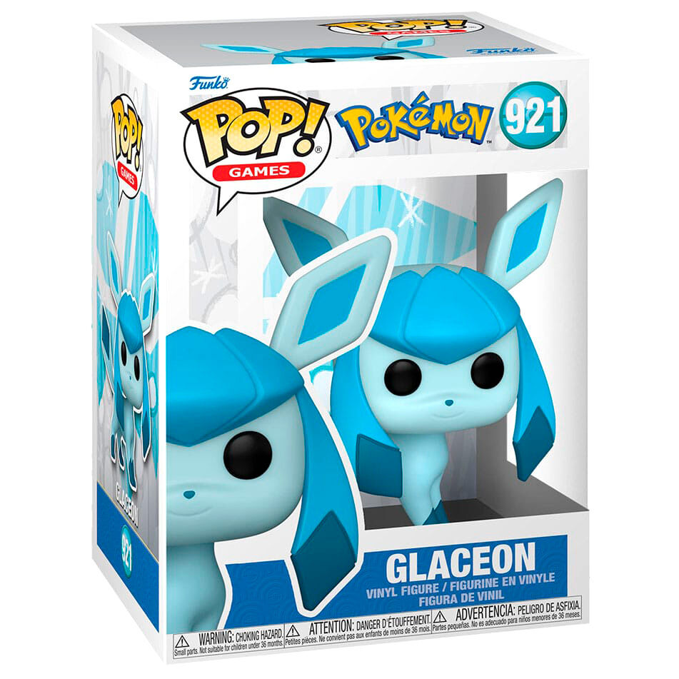 Funko Pop! Pokemon Glaceon - Figura da Collezione Vinyl Nerdscape