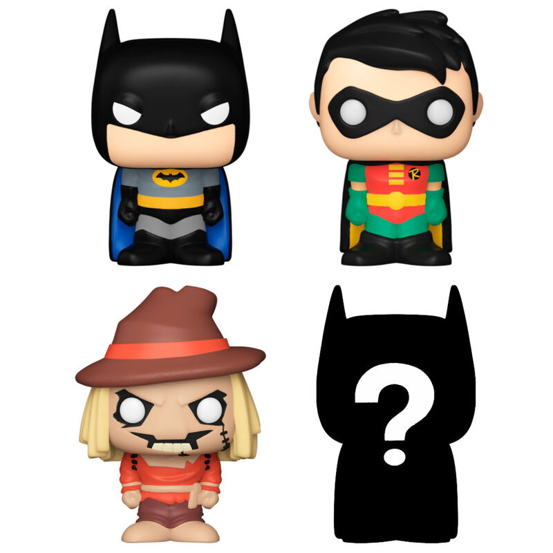 Funko Pop! Batman Bitty Pop! 4 Figure Set - Figura da Collezione Vinyl - Nerdscape Nerdscape