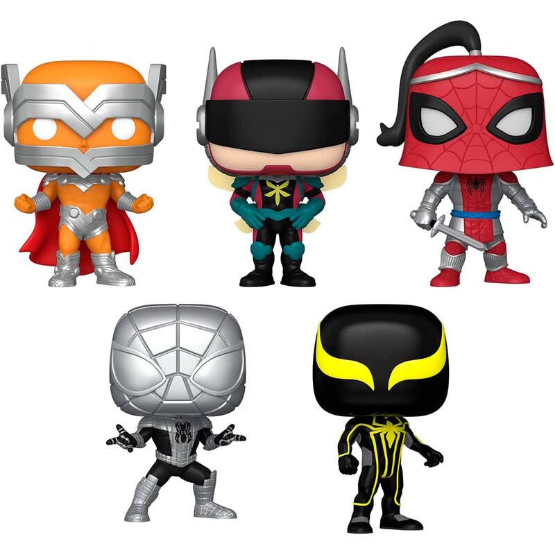 POP pack 5 figures Marvel Spiderman Exclusive - Nerdscape
