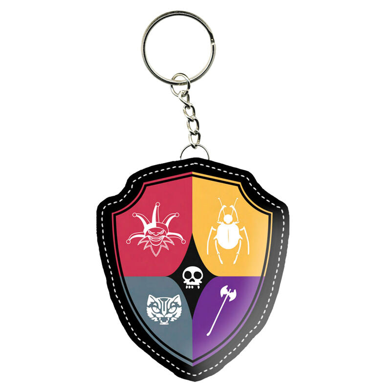 Wednesday Crest keychain