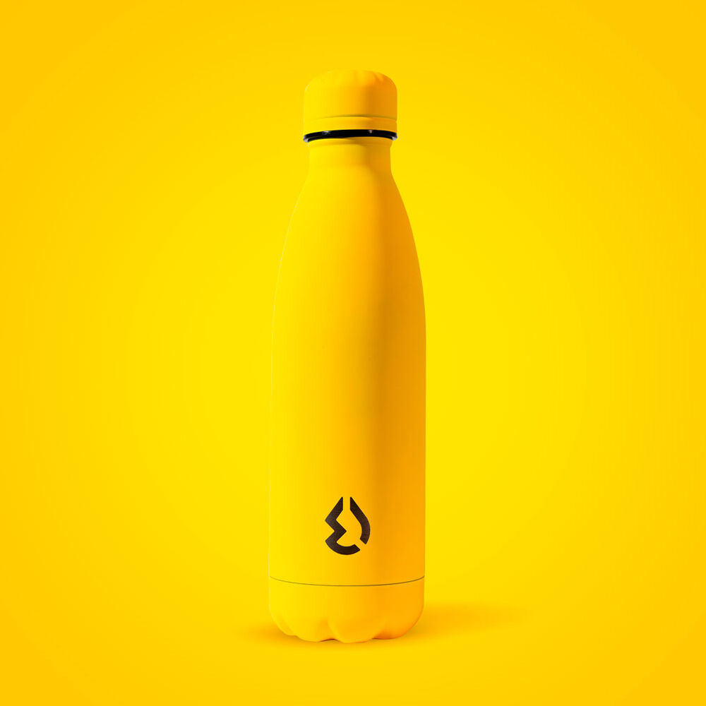 Water Revolution Fluor Yellow water bottle 500ml