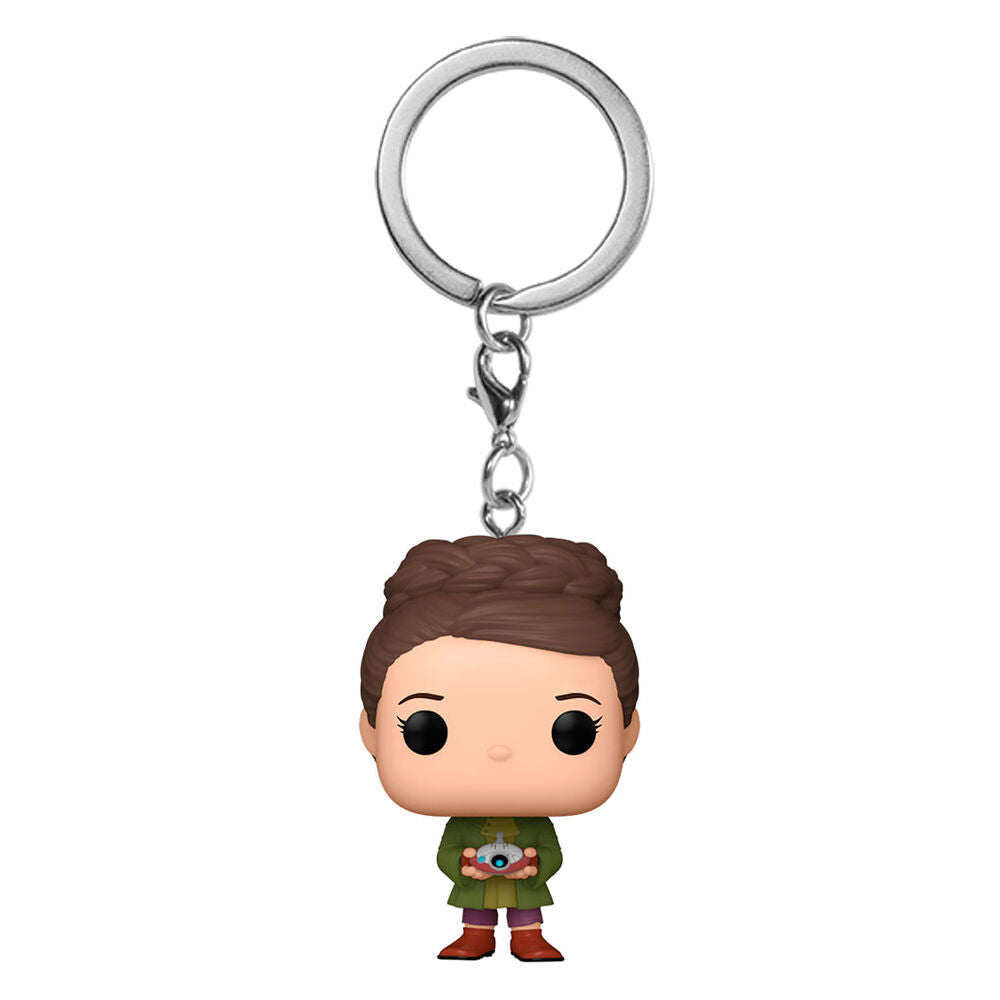 Porte-clés Pocket POP Star Wars Obi-Wan Kenobi 2 Jeune Leia Organa