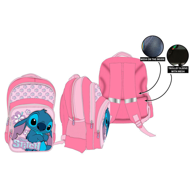 Disney Stitch adaptable backpack 42cm