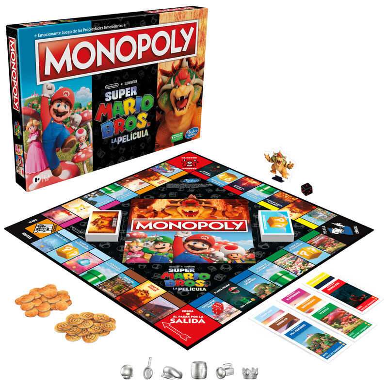 Jeu Monopoly espagnol Super Mario Bros La Filma