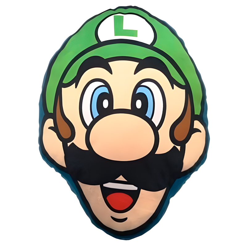 Super Mario Bros Luigi 3D cushion Nerdscape