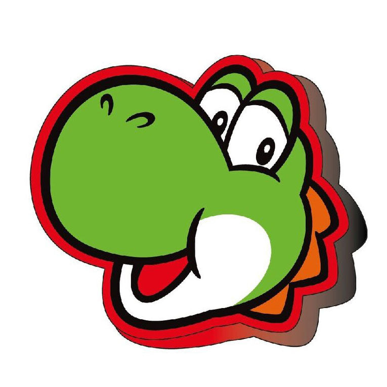 Super Mario Bros Yoshi 3D cushion Nerdscape