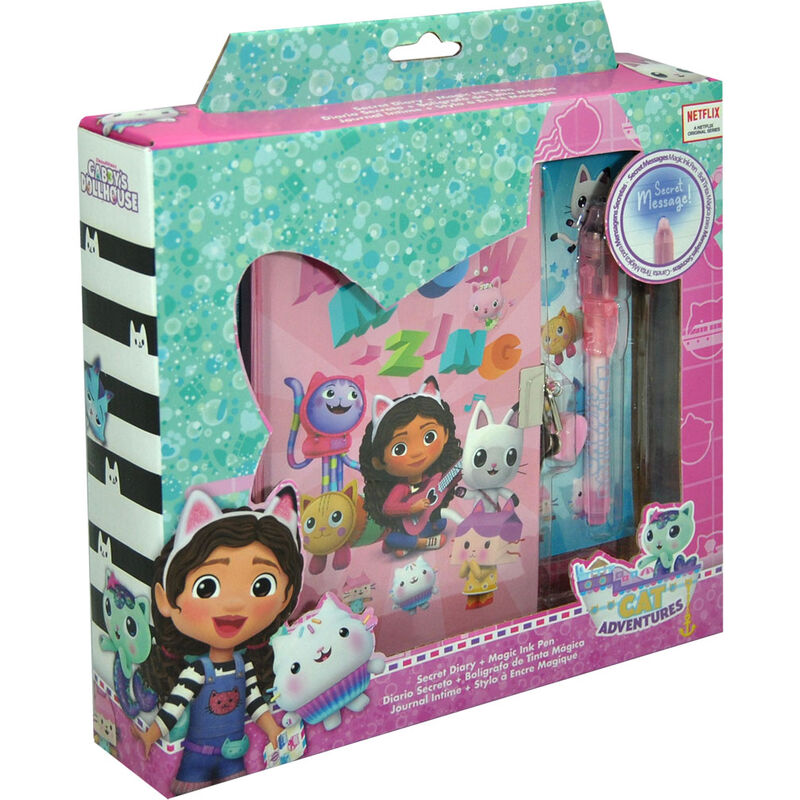 Gabbys Dollhouse secret diary + magic pen