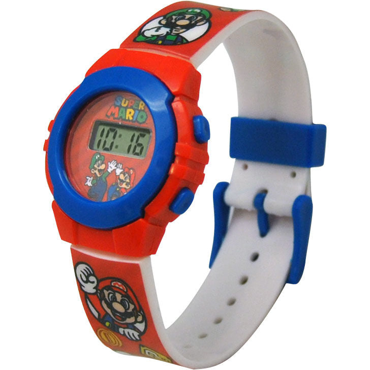 Super Mario Bros digital watch Nerdscape
