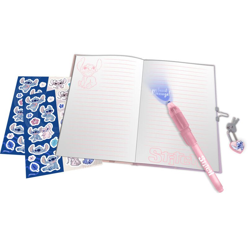 Disney Stitch secret diary + magic pen - Nerdscape