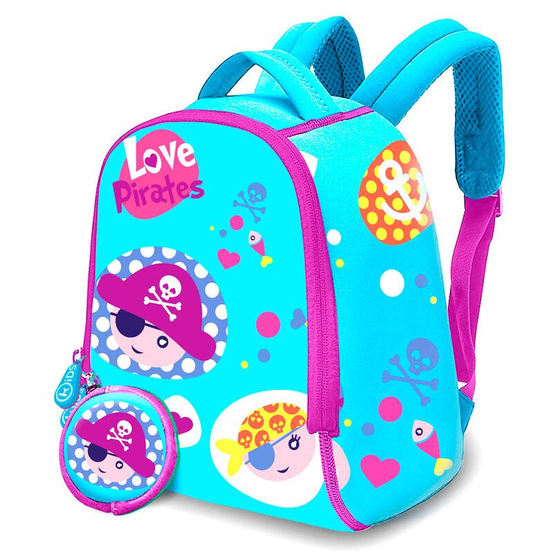 Love Pirates Backpack + purse neoprene backpack 25cm - Nerdscape