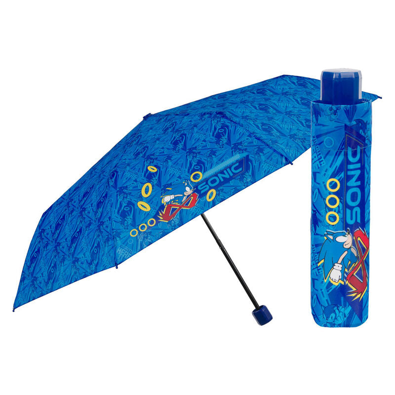 Parapluie pliant manuel Sonic le Hérisson 50 cm