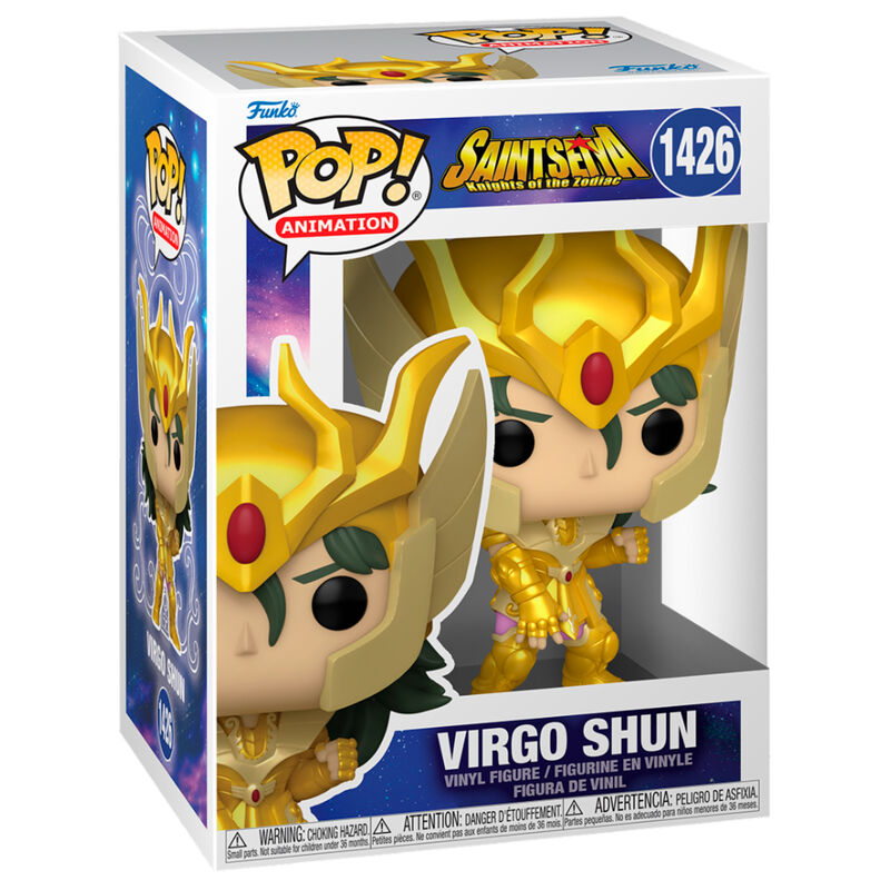 Funko Pop! Saint Seiya Knights of the Zodiac Virgo Shun - Figura da Collezione Vinyl