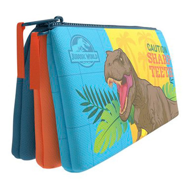 Jurassic World pencil case triple - Nerdscape