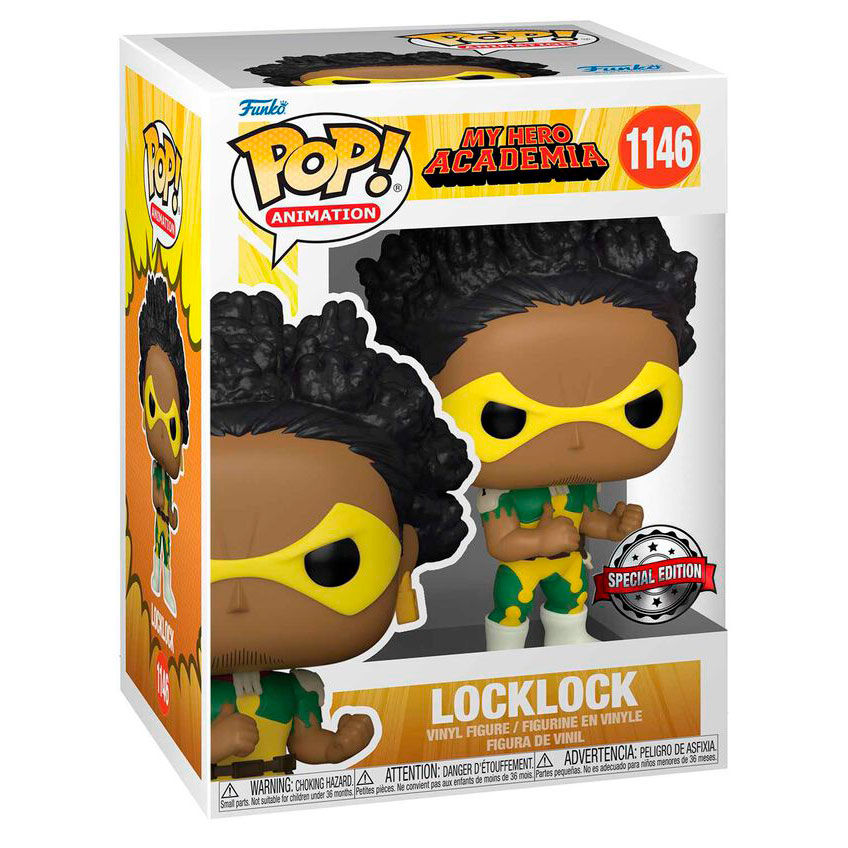 Funko Pop! My Hero Academia Locklock - Figura da Collezione Vinyl Esclusiva