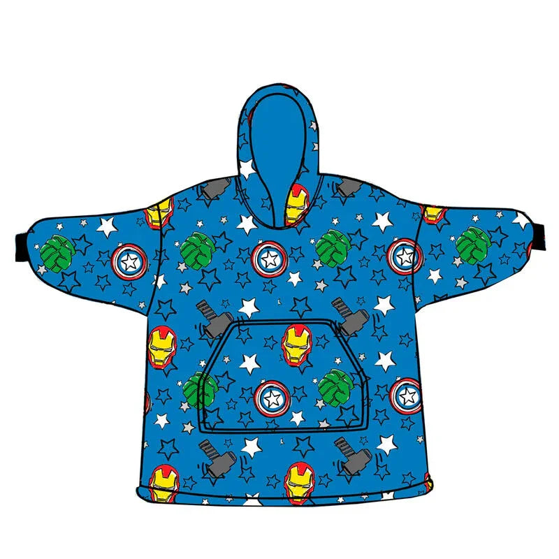 Marvel Avengers Oversize Sweatshirt Coral - Nerdscape