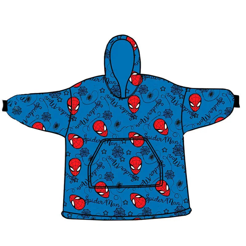 Sweat-shirt oversize Marvel Spiderman pour enfants, corail