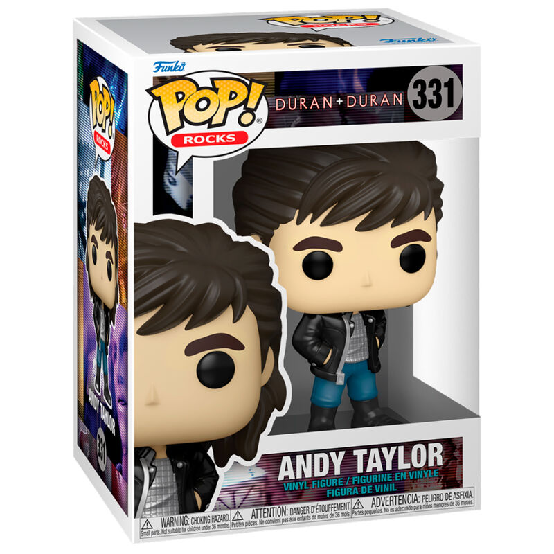 Funko Pop! Rocks Duran Duran Andy Taylor - Figura da Collezione Vinyl