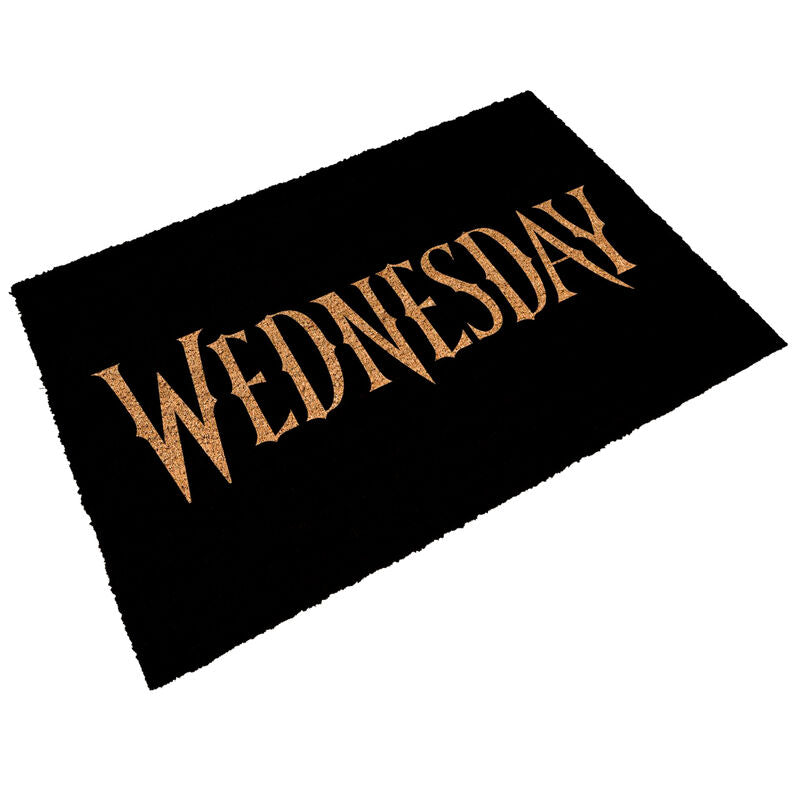 Wednesday Logo doormat Nerdscape