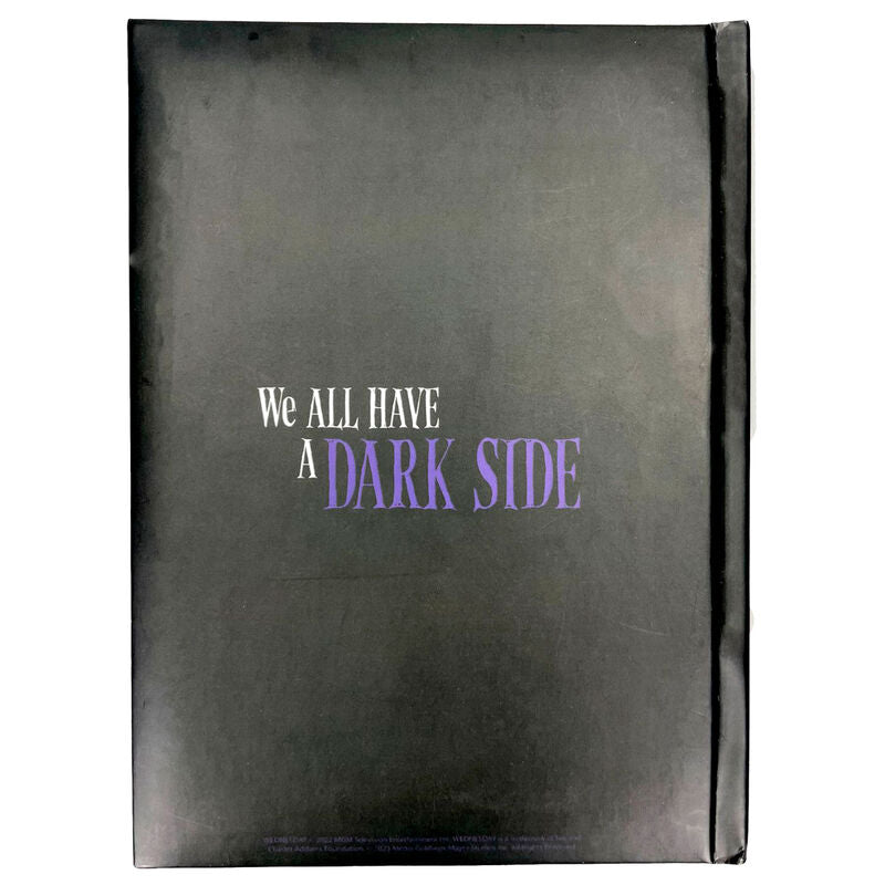 Wednesday Dark Side A5 light notebook