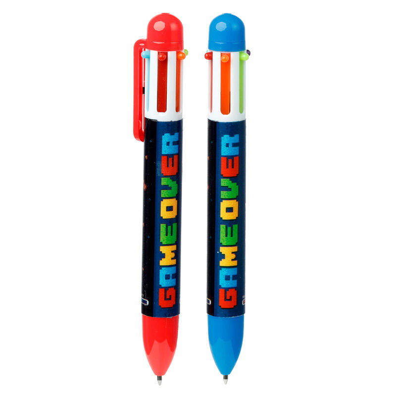 Game Over multicolor pen