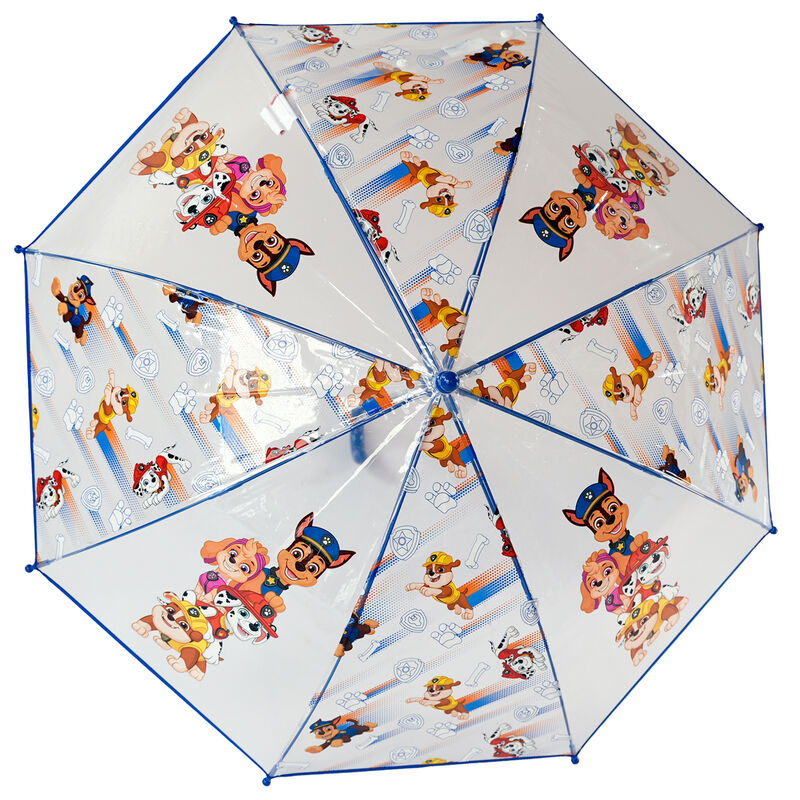 Parapluie transparent manuel Pat' Patrouille 48 cm