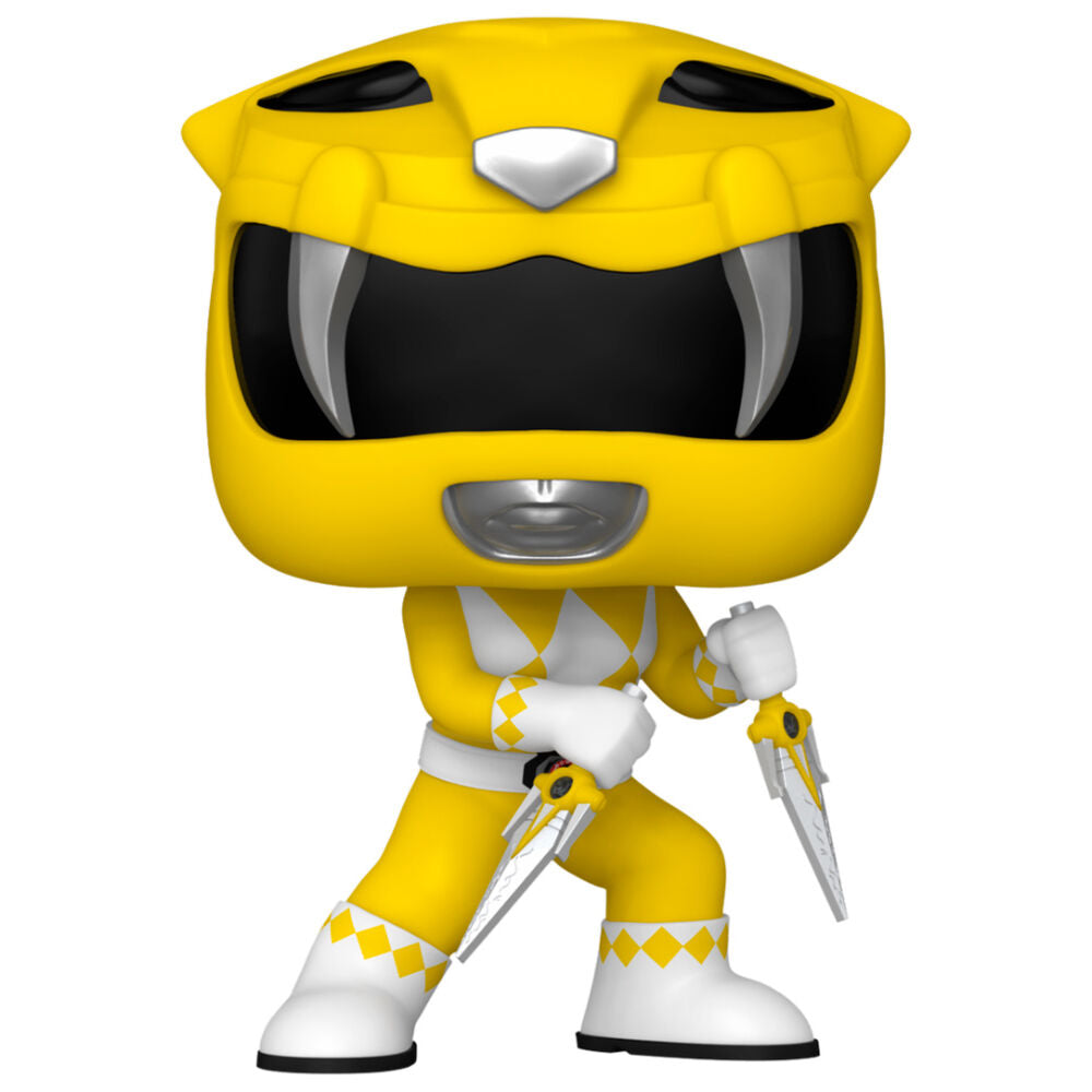 Funko Pop! Power Rangers 30th Anniversary Yellow Ranger - Figura da Collezione Vinyl