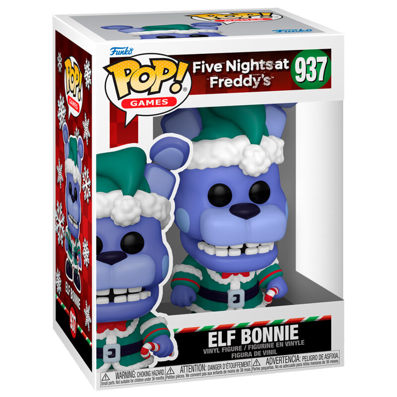 Funko Pop! Five Nights at Freddy's Holiday Elf Bonnie - Figura da Collezione Vinyl