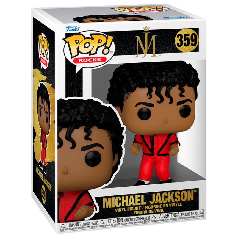 Funko Pop! Rocks Michael Jackson - Figura da Collezione Vinyl Nerdscape