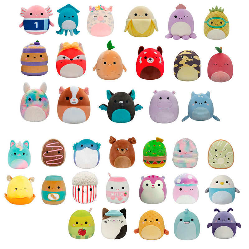 Peluche Squishmallows 20 cm assortie