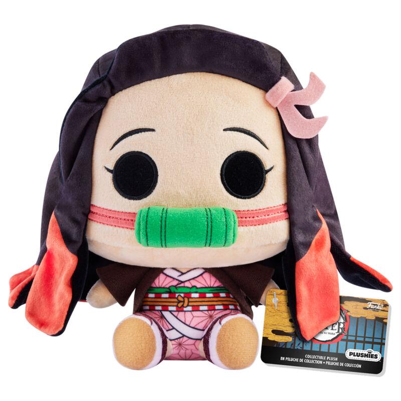 Peluche Demon Slayer Kimetsu no Yaiba Nezuko Kamado 17,5 cm