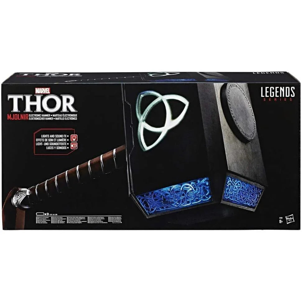 Marvel Avengers Thor Mjolnir Hammer Replica Figura da Collezione - Nerdscape
