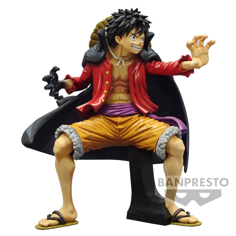 Figurine One Piece King of Artist Monkey D. Luffy Wanokuni II de 20 cm