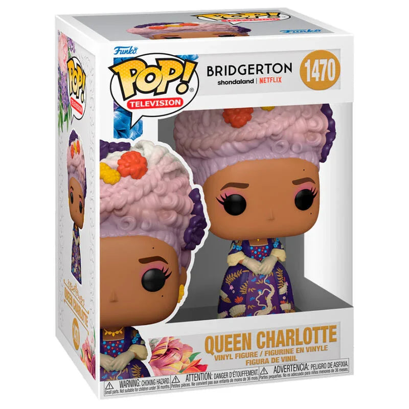 Funko Pop! Bridgerton Queen Charlotte - Figura da Collezione Vinyl Nerdscape