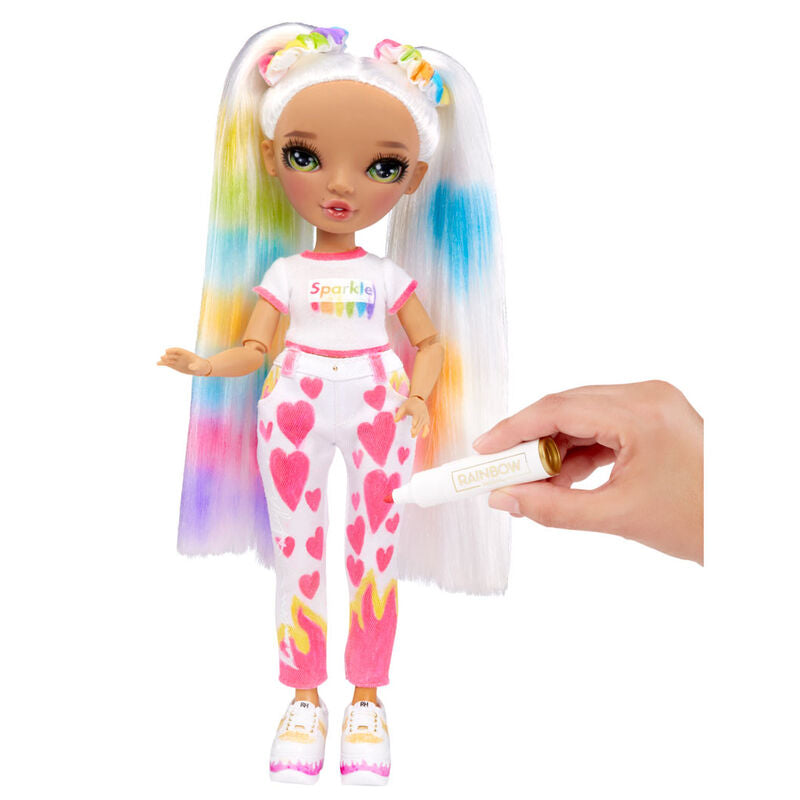 Rainbow High Green Eyes doll