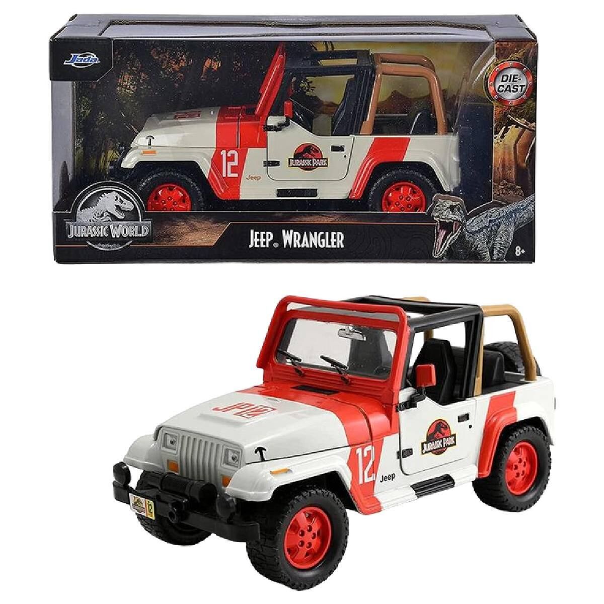Jurassic Park Jeep Wrangler car 1/24 Nerdscape