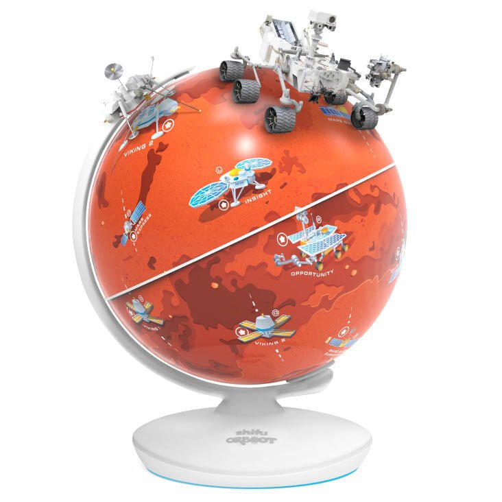 English Planet Mars Interactive globe - Nerdscape
