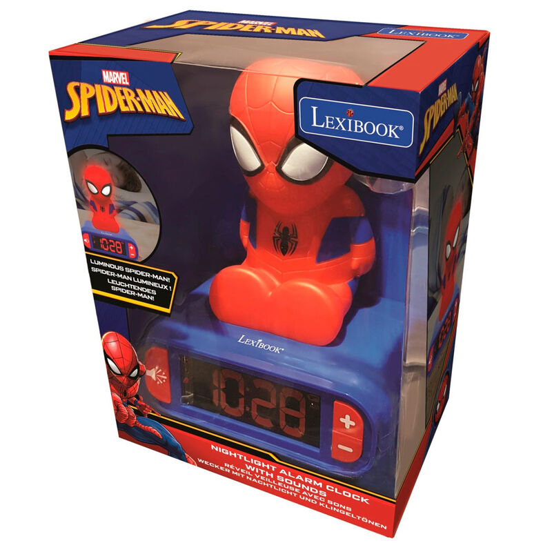 Réveil numérique 3D Marvel Spiderman