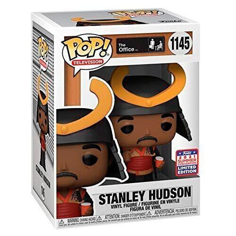 Funko Pop! The Office Stanley Hudson - Figura da Collezione Vinyl Exclusive