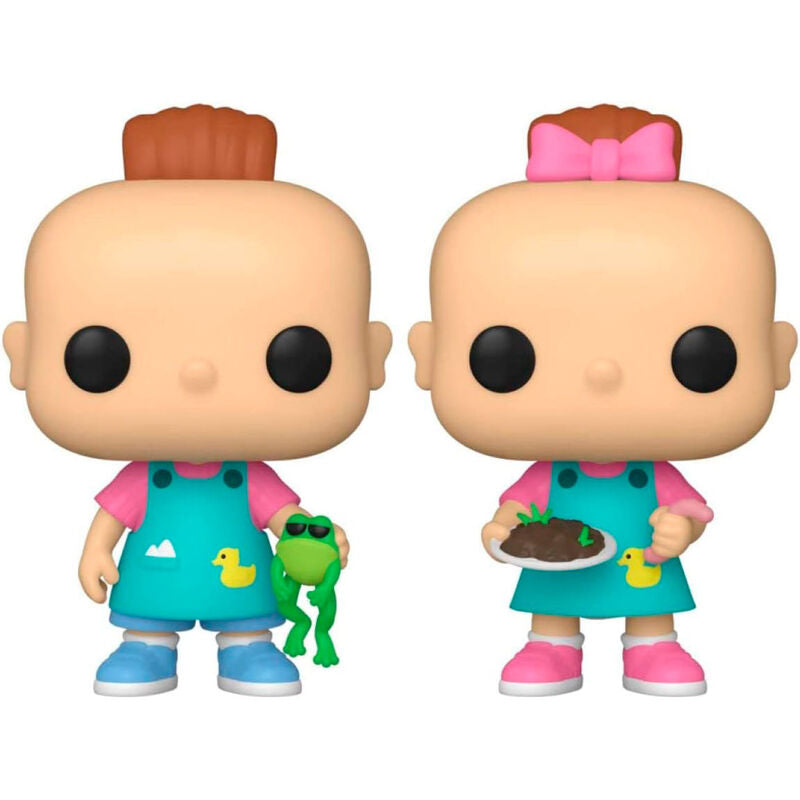 POP pack 2 Figurines exclusives Rugrats Phil et Lil