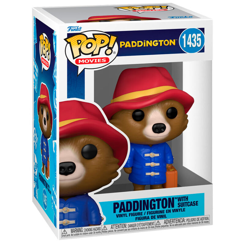 Funko Pop! Paddington Paddington con Valigia - Figura da Collezione Vinyl